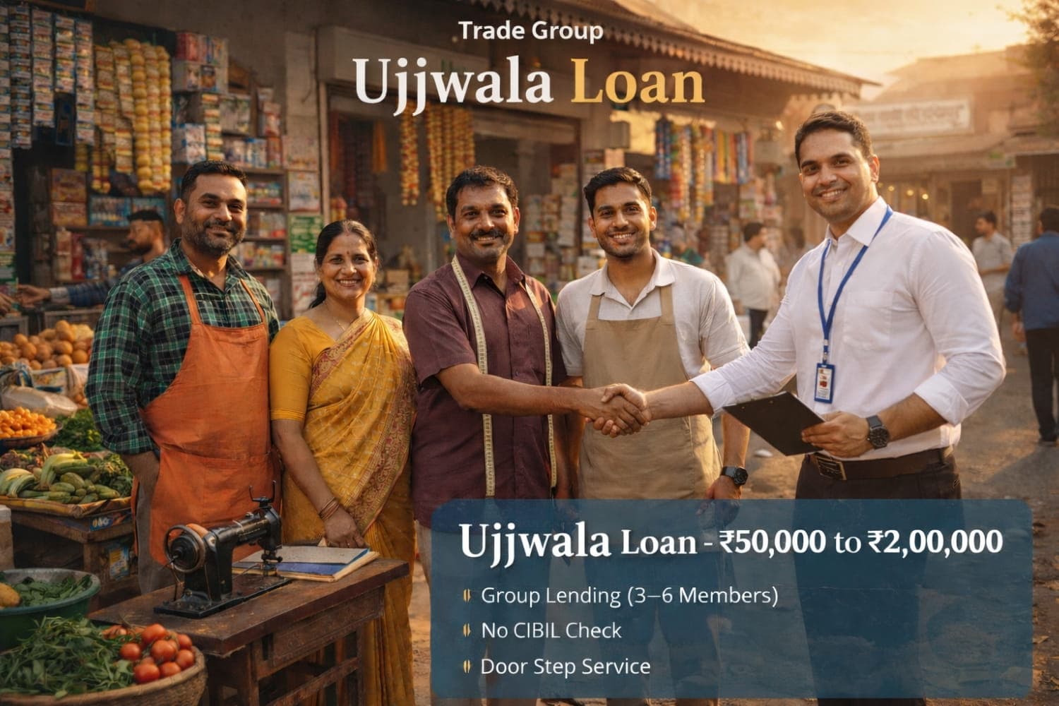 Trade Group Ujjwala Loan - Small Business Group Loan